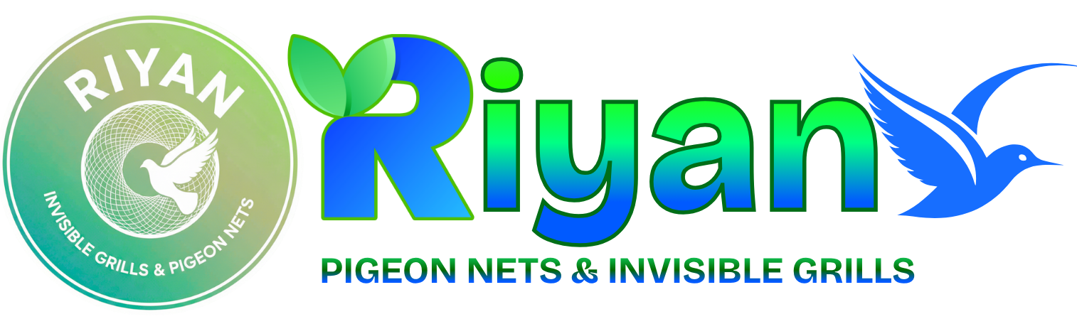 Riyan Pigeon Nets Invisible Grills in Hyderabad